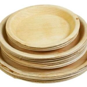 Round Areca Leaf Plate